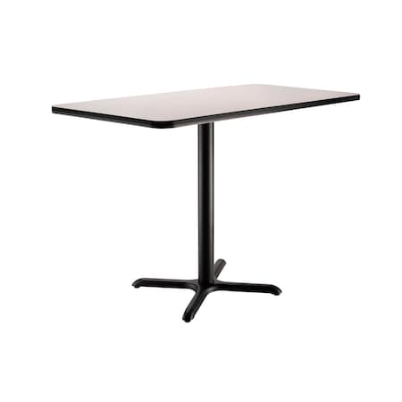 Interion By Global Industrial Counter Height Table, 48 in L, 30 in W, 36 in H 695850GY